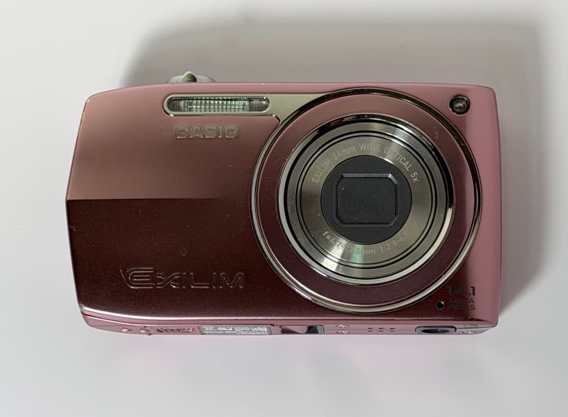 카시오 엑슬림 z2000 핑크 디카 상품이미지1
