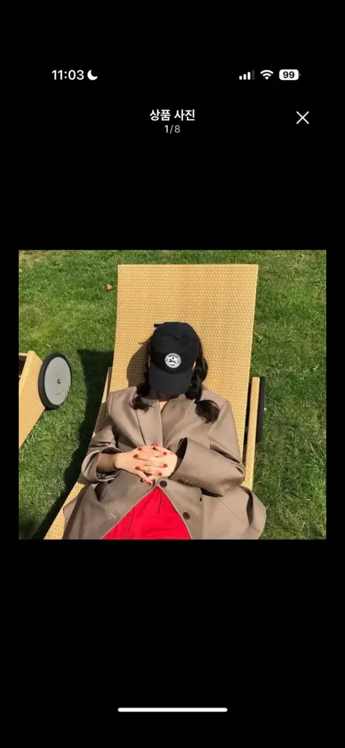 프레클 울실크 자켓 코코아 상품이미지3