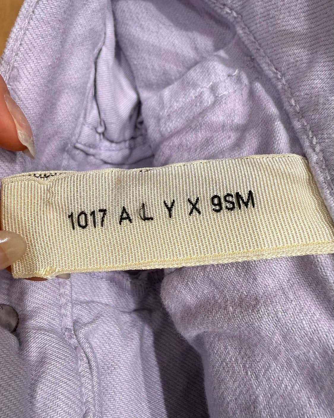 1017 알릭스 9sm x 블랙민즈 퍼플 식스 포켓 팬츠 상품이미지8