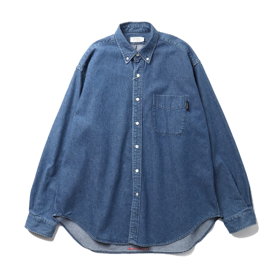 SEDAN ALL-PURPOSE Denim Big B.D Shirt 상품이미지1