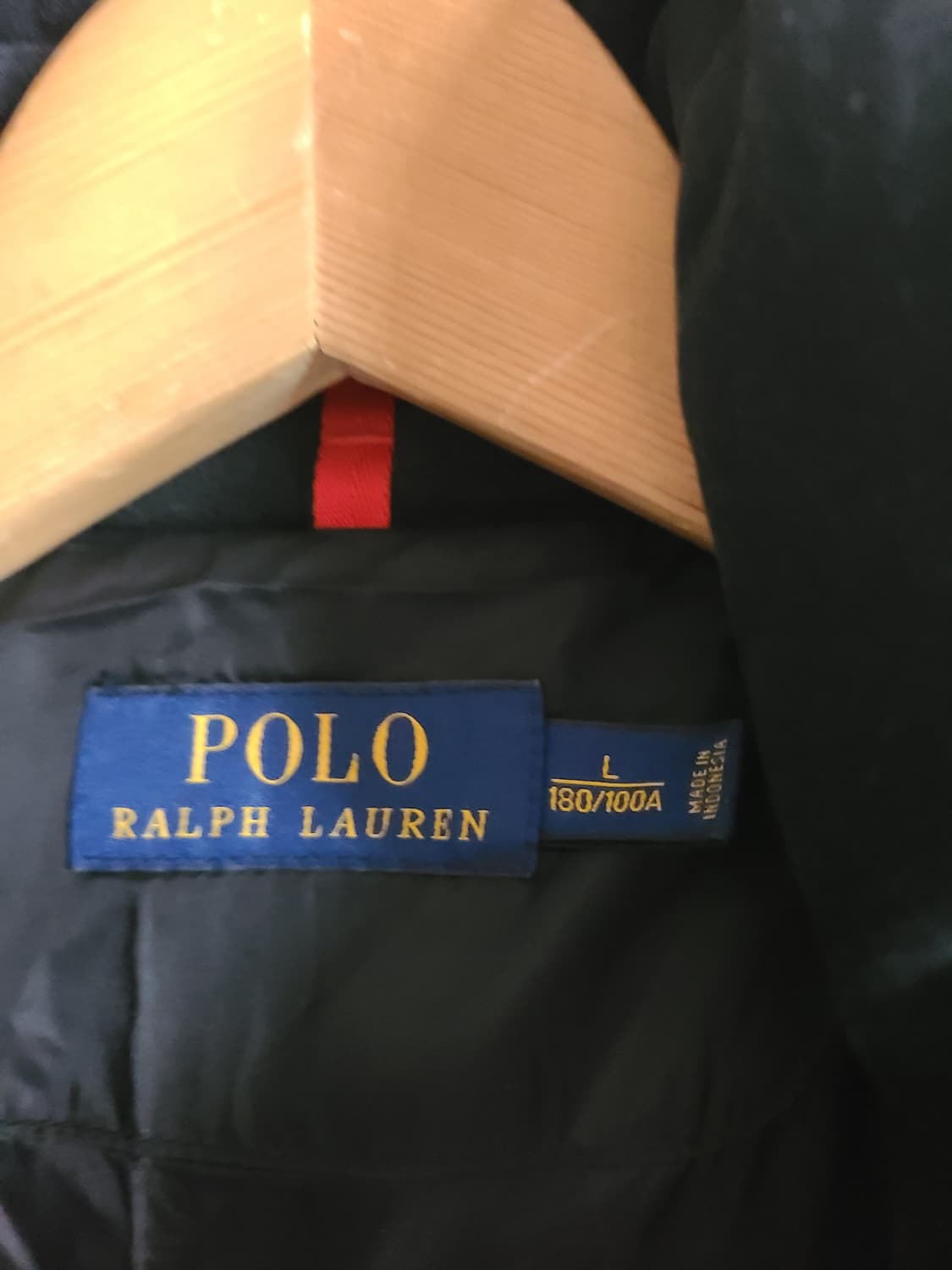 폴로 오리털 조끼 블랙 L 상품이미지7