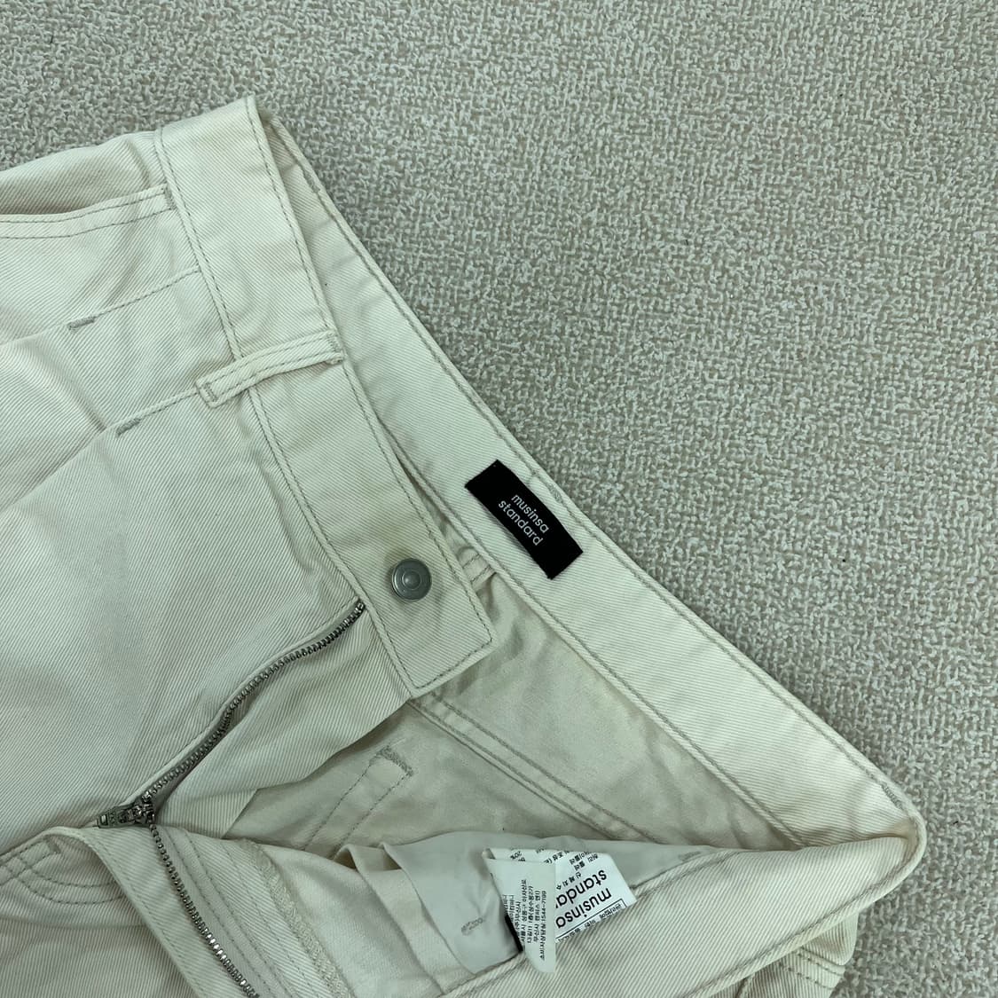 31 무신사스탠다드 코튼 와이드 면바지 0213M 상품이미지2