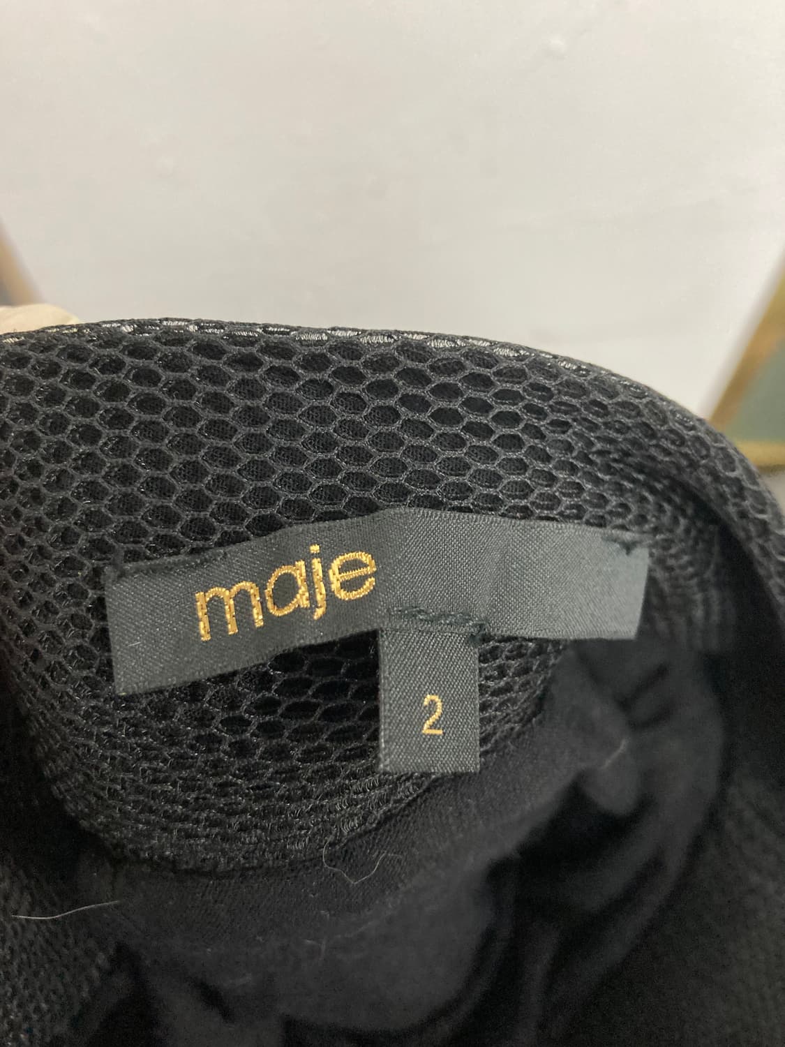 maje 레이스 롱 스커트 블루 마쥬 상품이미지7