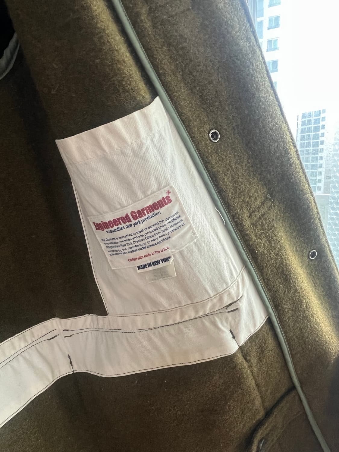 엔지니어드가먼츠 더플 코트 S사이즈 상품이미지4