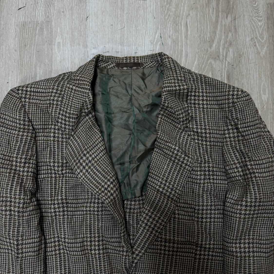 유니버소 남성 클래식 체크 자켓 M/95  상품이미지2