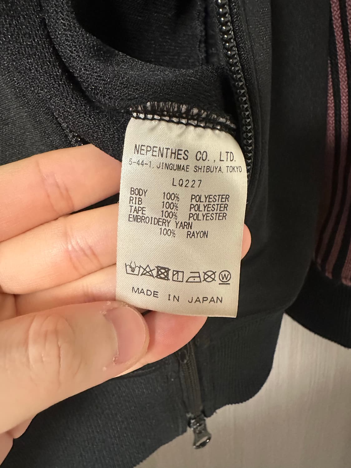 (XL) 니들스 트랙자켓 검핑 블랙 핑크 상품이미지6