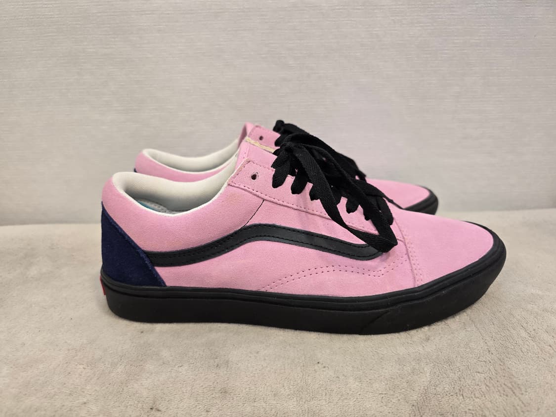 거의새거) 반스 컴피쿠시 올드스쿨 스웨이드 핑크 스니커즈 운동화 275 상품이미지3