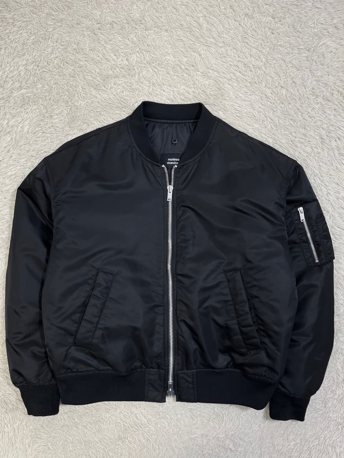무신사 스탠다드 MA-1 항공 점퍼/무탠다드/#2645 상품이미지1