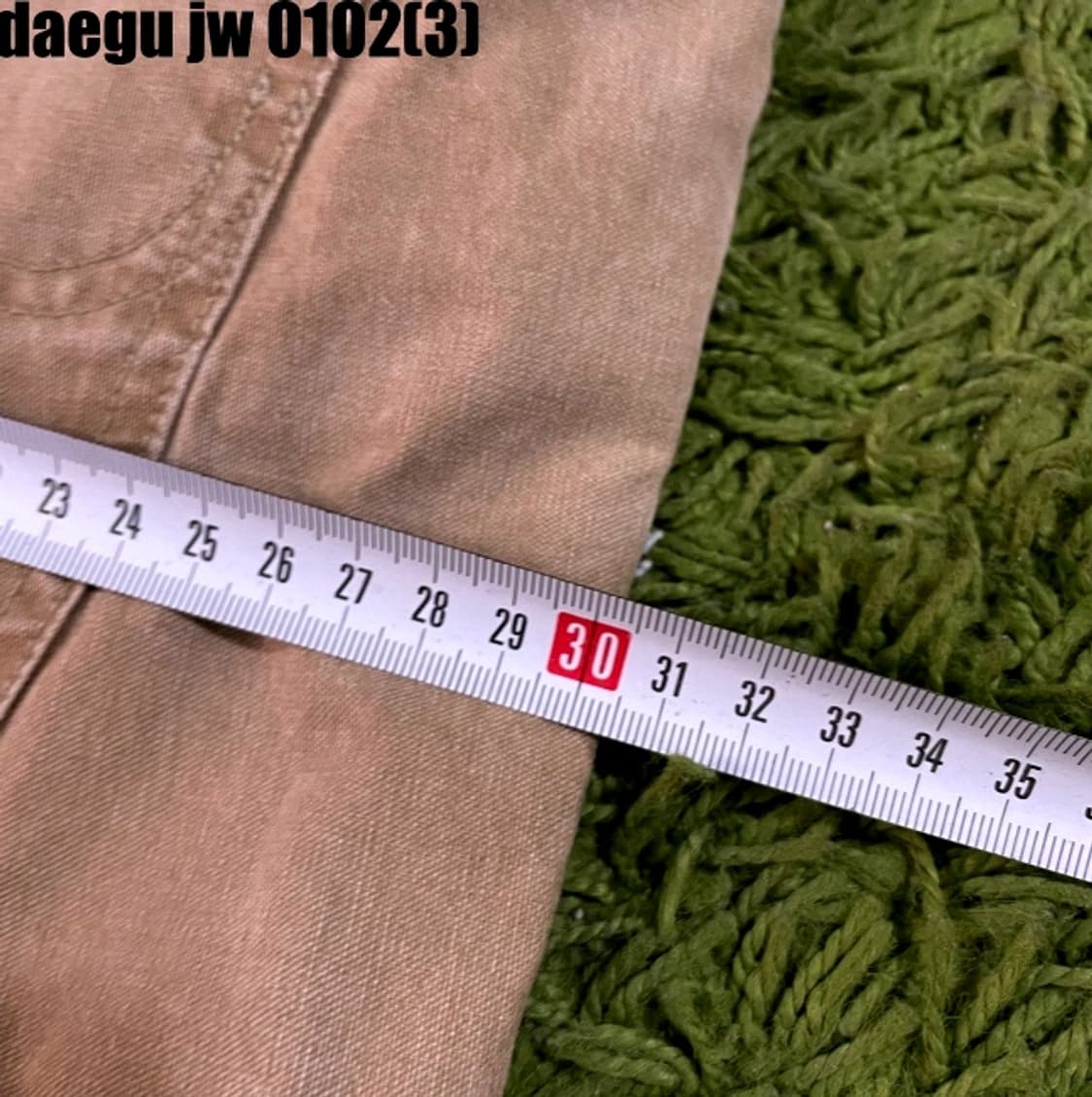 폴로 더블니 캔버스 위크 팬츠 34 상품이미지8