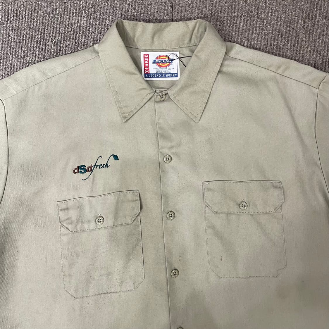 (XL) Dickies 디키즈 반팔 셔츠  상품이미지2