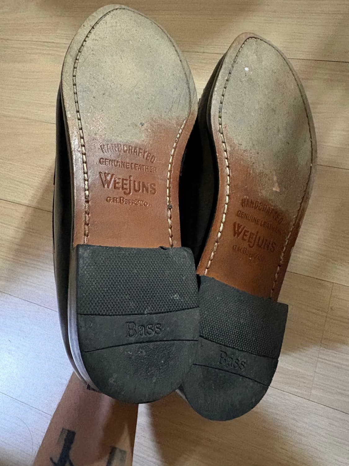 280 위준 gh bass weejuns 페니로퍼 블랙 상품이미지3