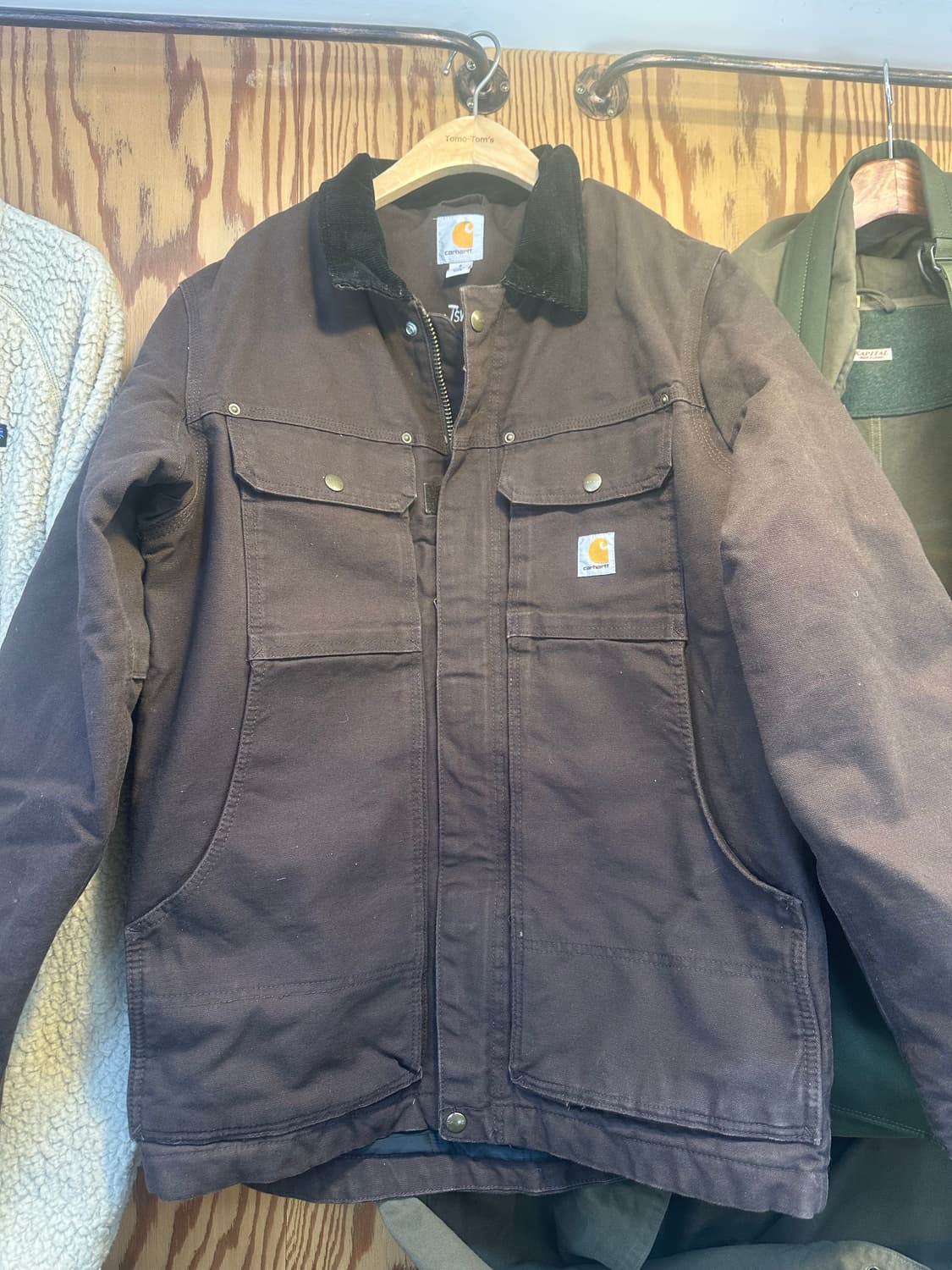 칼하트 브라운 풀스윙 신슐레이트 자켓 상품이미지1