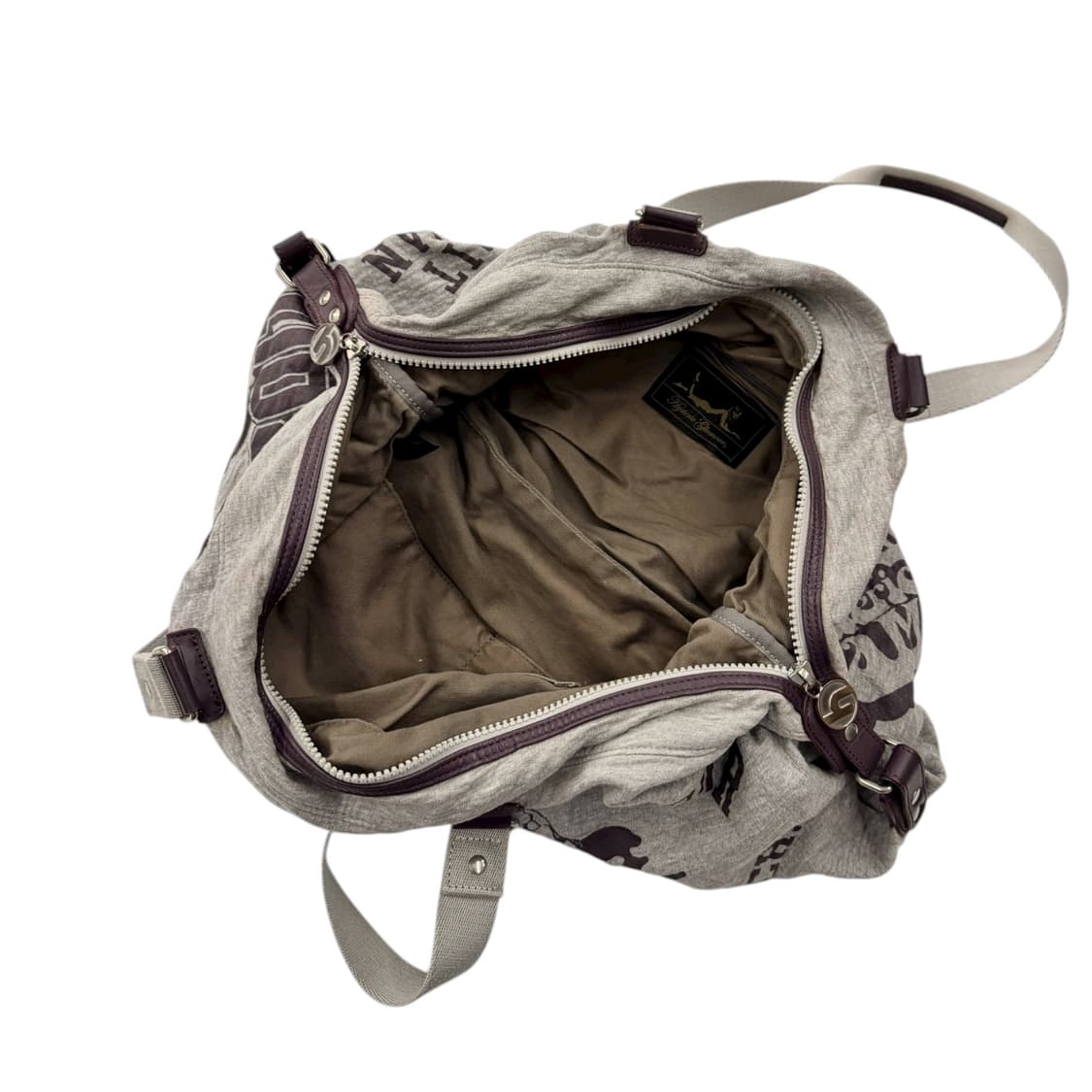 히스테릭글래머 프린티드 스웻 숄더백 그레이 상품이미지9