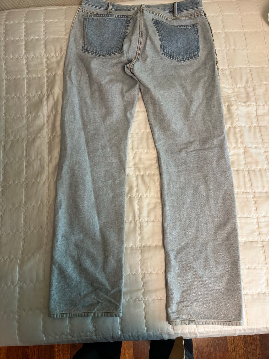 Helmut lang 사이드라인 연청 상품이미지2