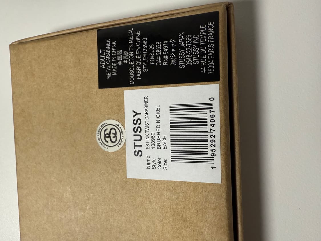 Stussy 스투시 링클트위스트 카라비너 상품이미지4