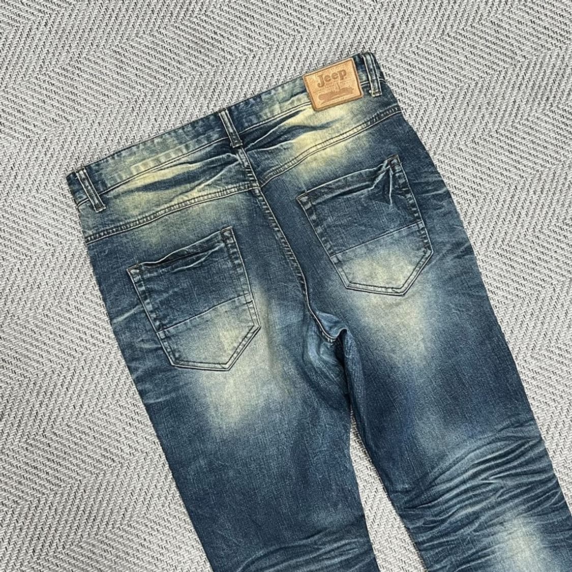 지프 빈티지 패치 워싱 데님 팬츠 v0805 상품이미지4