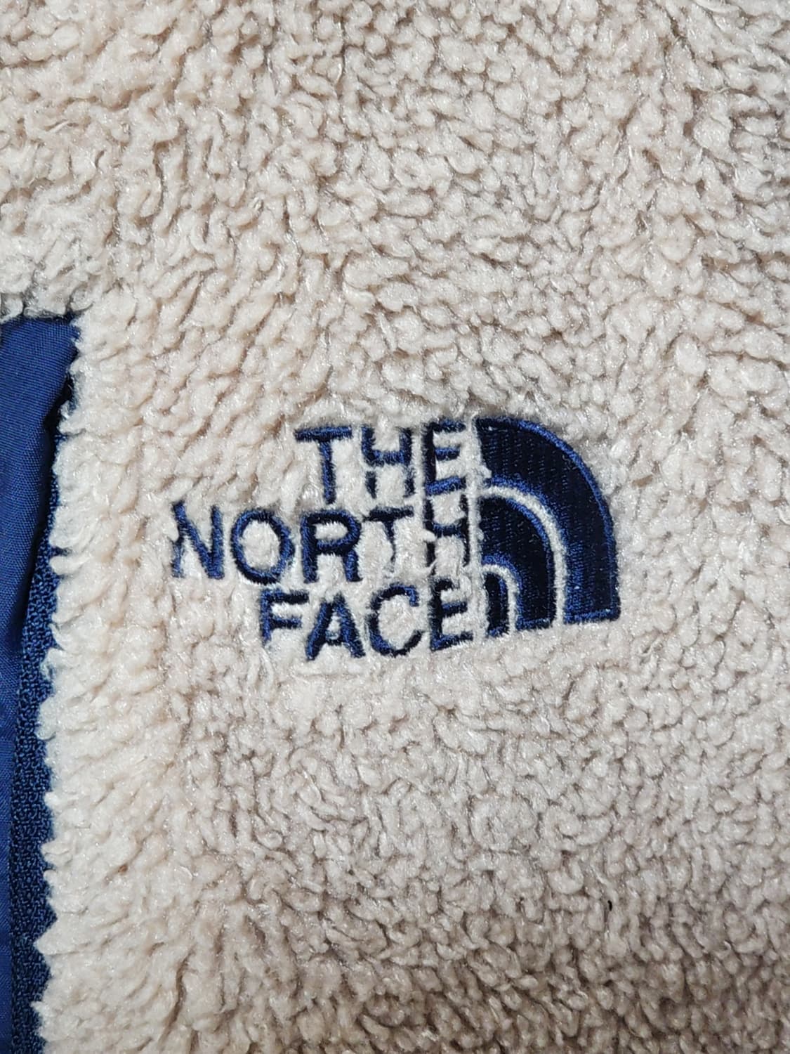 (XL) 노스페이스 후리스 점퍼 베이지 뽀글이 플리스 자켓  상품이미지4