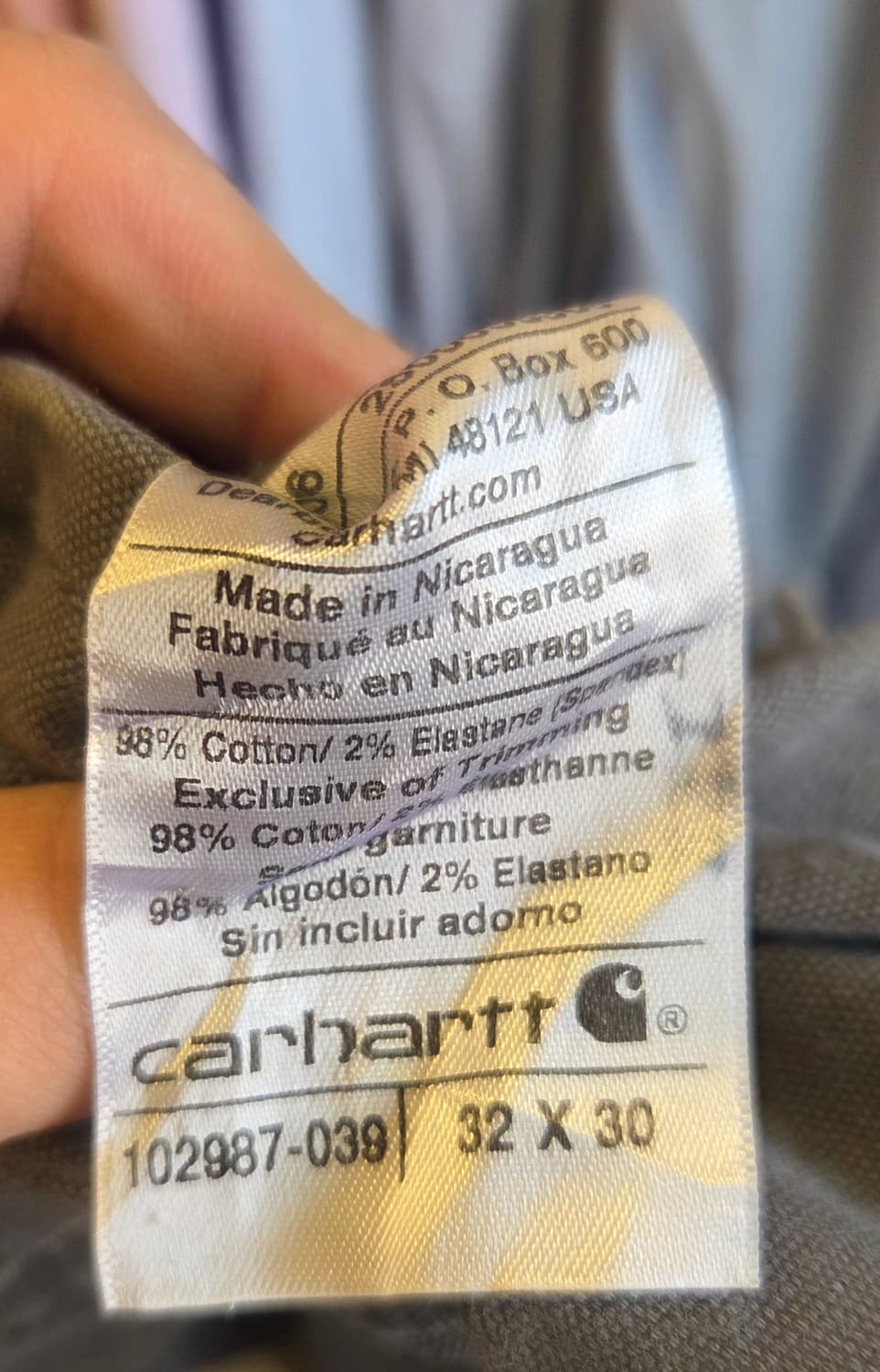 carhartt overall pant  상품이미지7