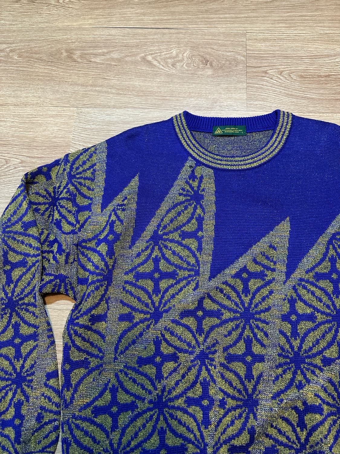 Jumbo 빈티지 패턴 니트 상품이미지2