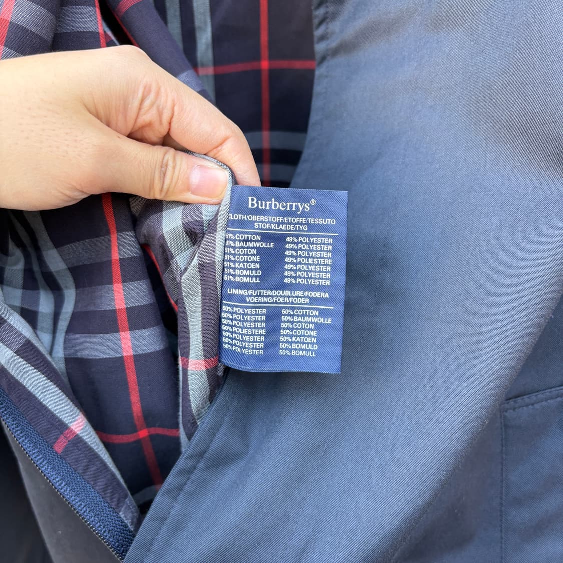 Burberry 90s 버버리 자켓 상품이미지5
