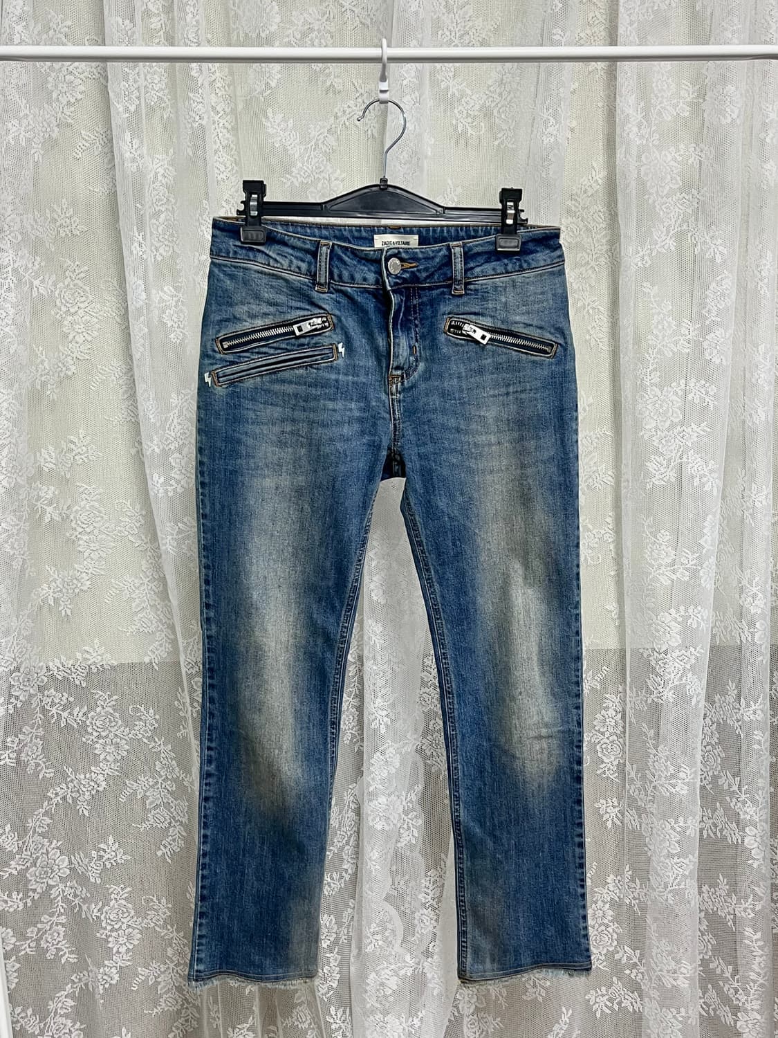 25) 쟈딕앤볼테르 슬림 스트레이트 데님 상품이미지1