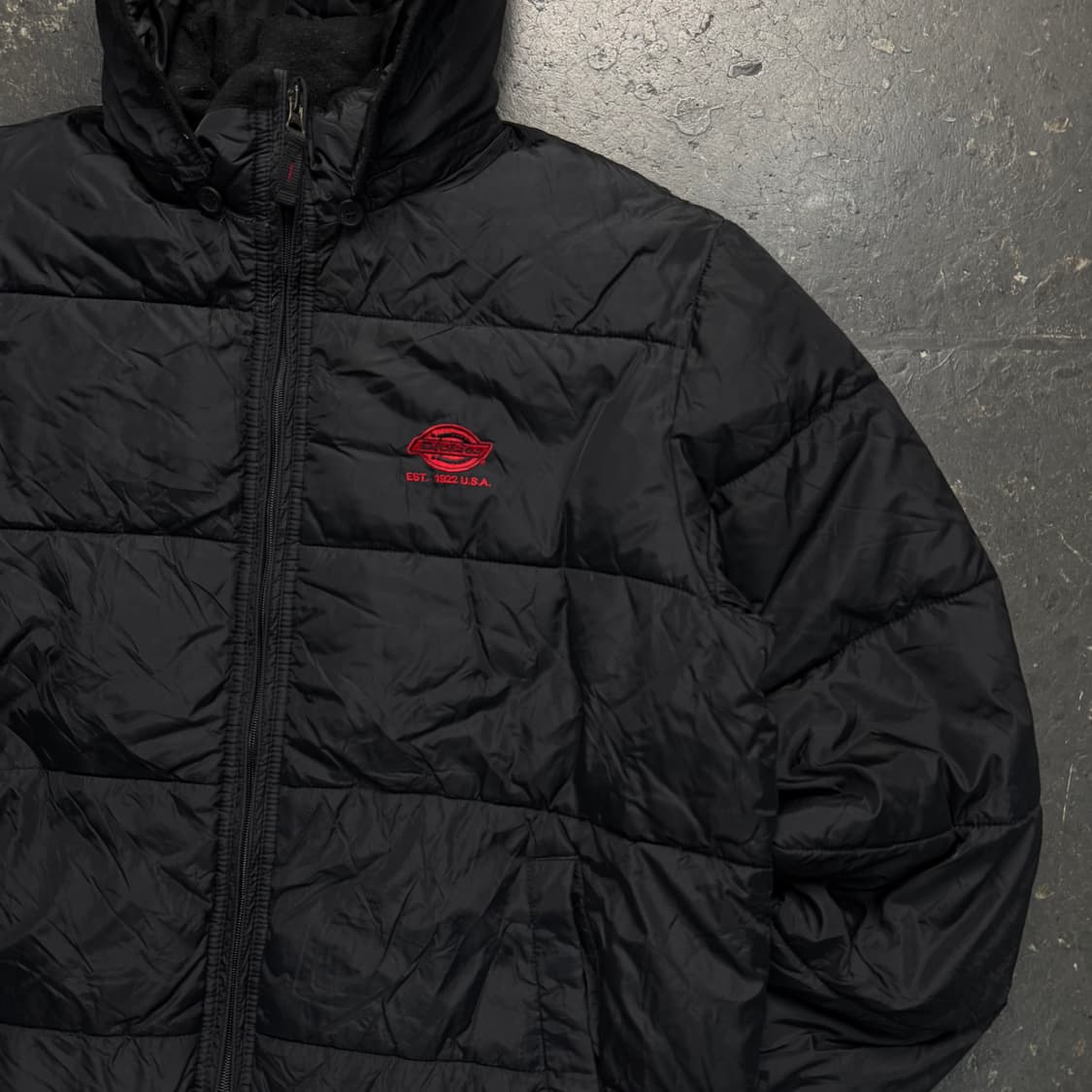 100-105 디키즈 후드 경량패딩 상품이미지2