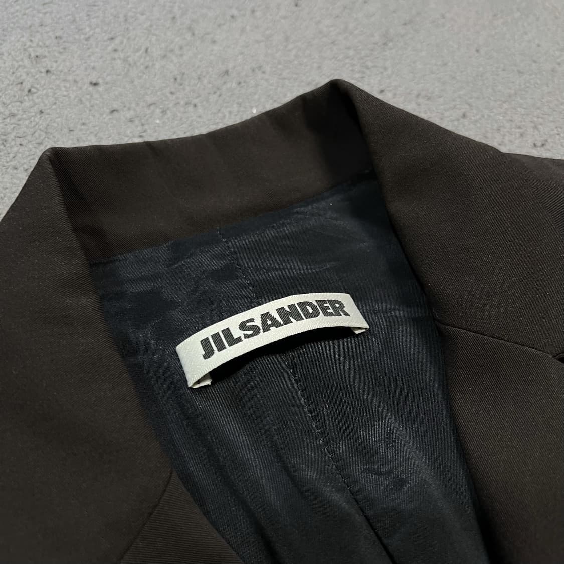 JIL SANDER 질샌더 레이온 롱 자켓 코트 상품이미지6
