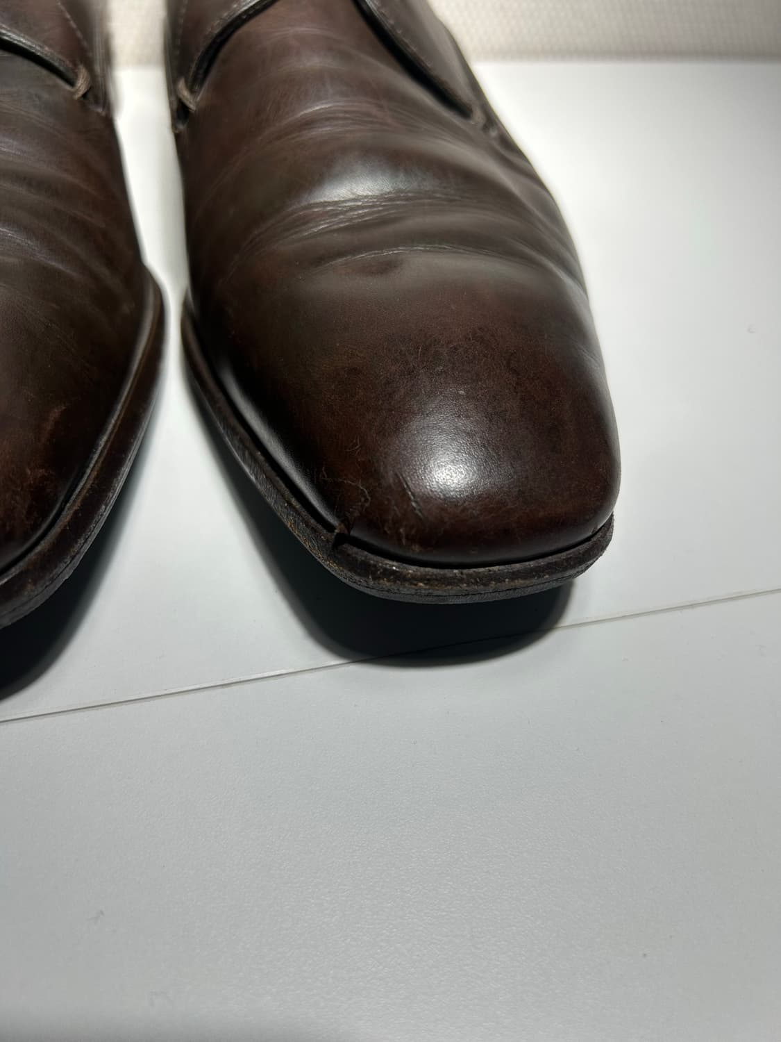 프라다 브라운 더비 슈즈 상품이미지6