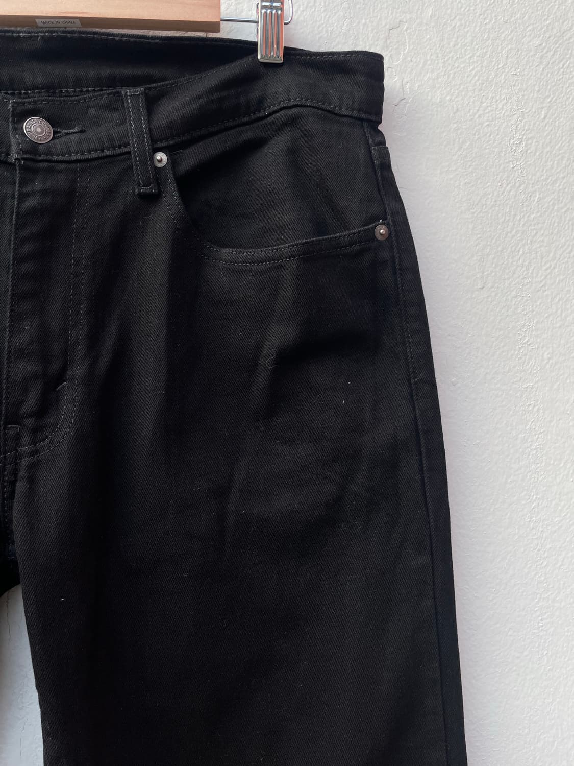 리바이스559 블랙진 상품이미지4