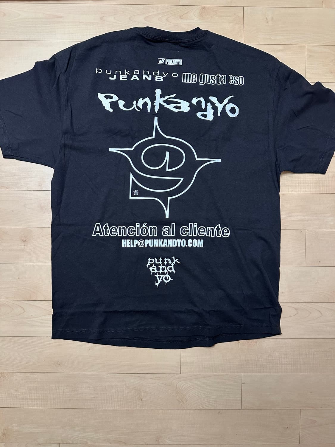 펑크앤요 punkandyo (Glow in the dark) 티셔츠 XL 상품이미지2