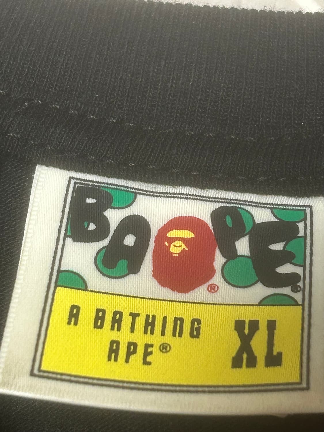 베이프 제팬 반팔 블랙 상품이미지5