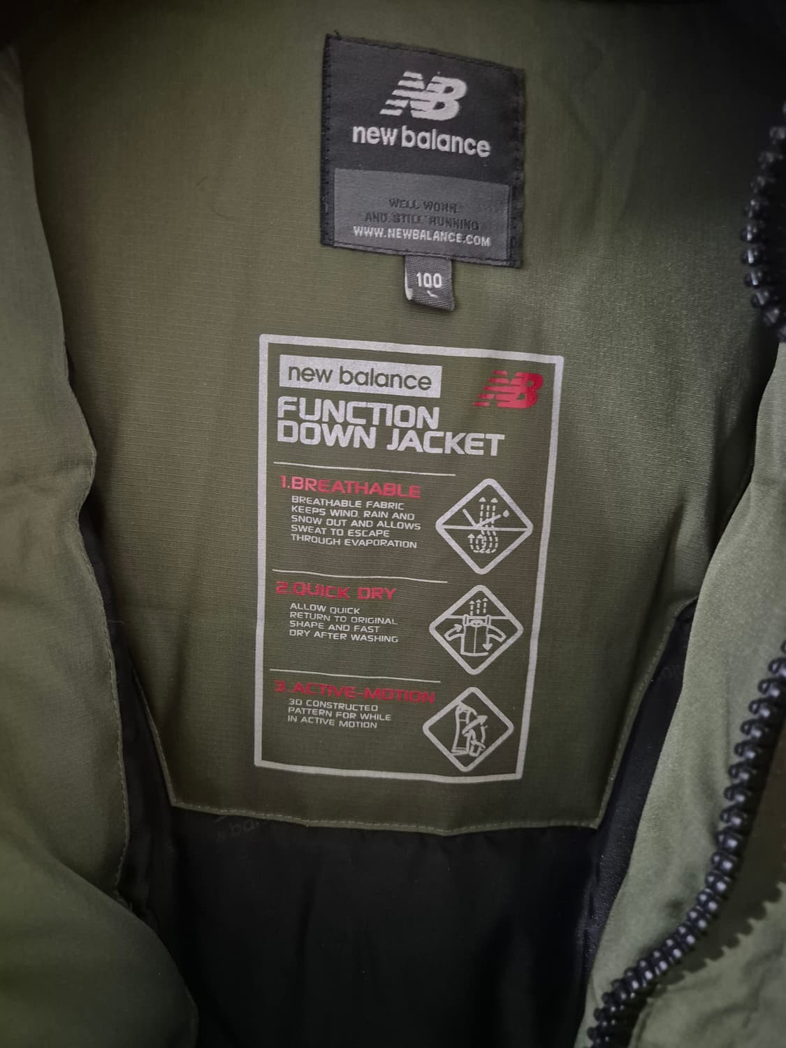 [105]뉴발란스 오리털패딩 상품이미지4