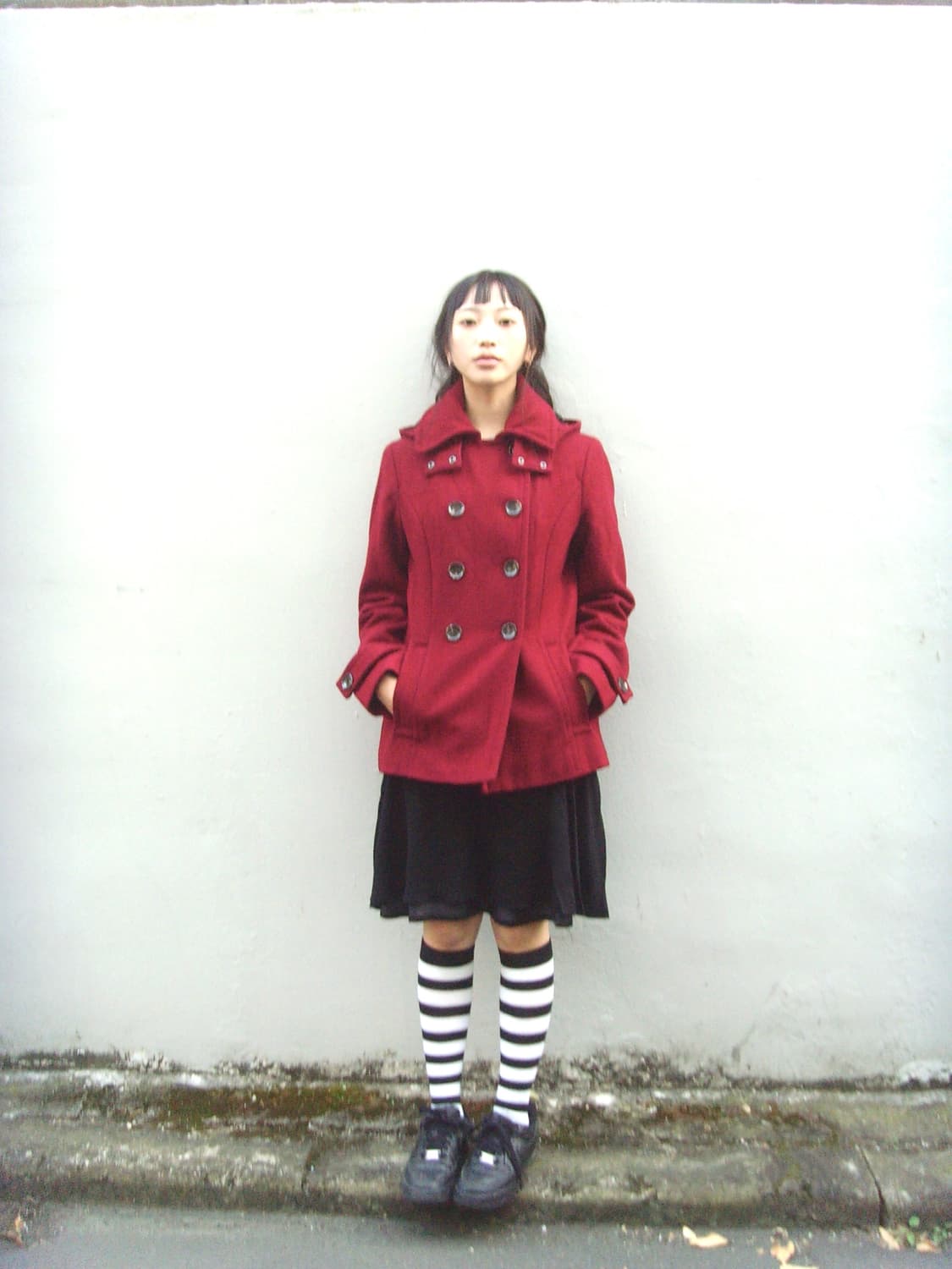 Calvin klein wool down half coat 상품이미지4