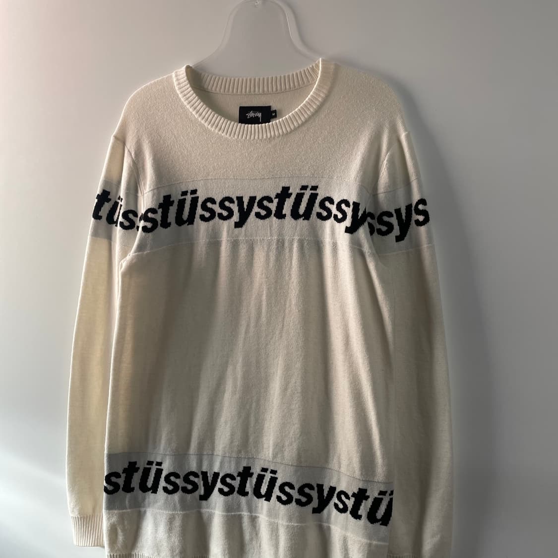 스투시 스펠아웃 롱 니트 상품이미지3