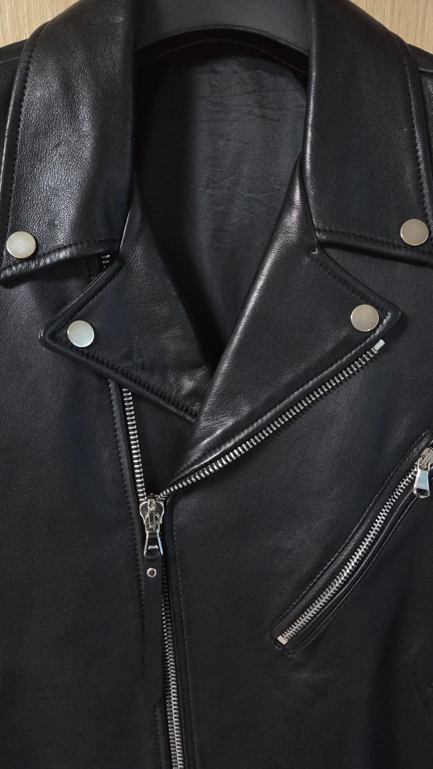 (착샷) 질스튜어트 뉴욕 가죽자켓 라이더  상품이미지2