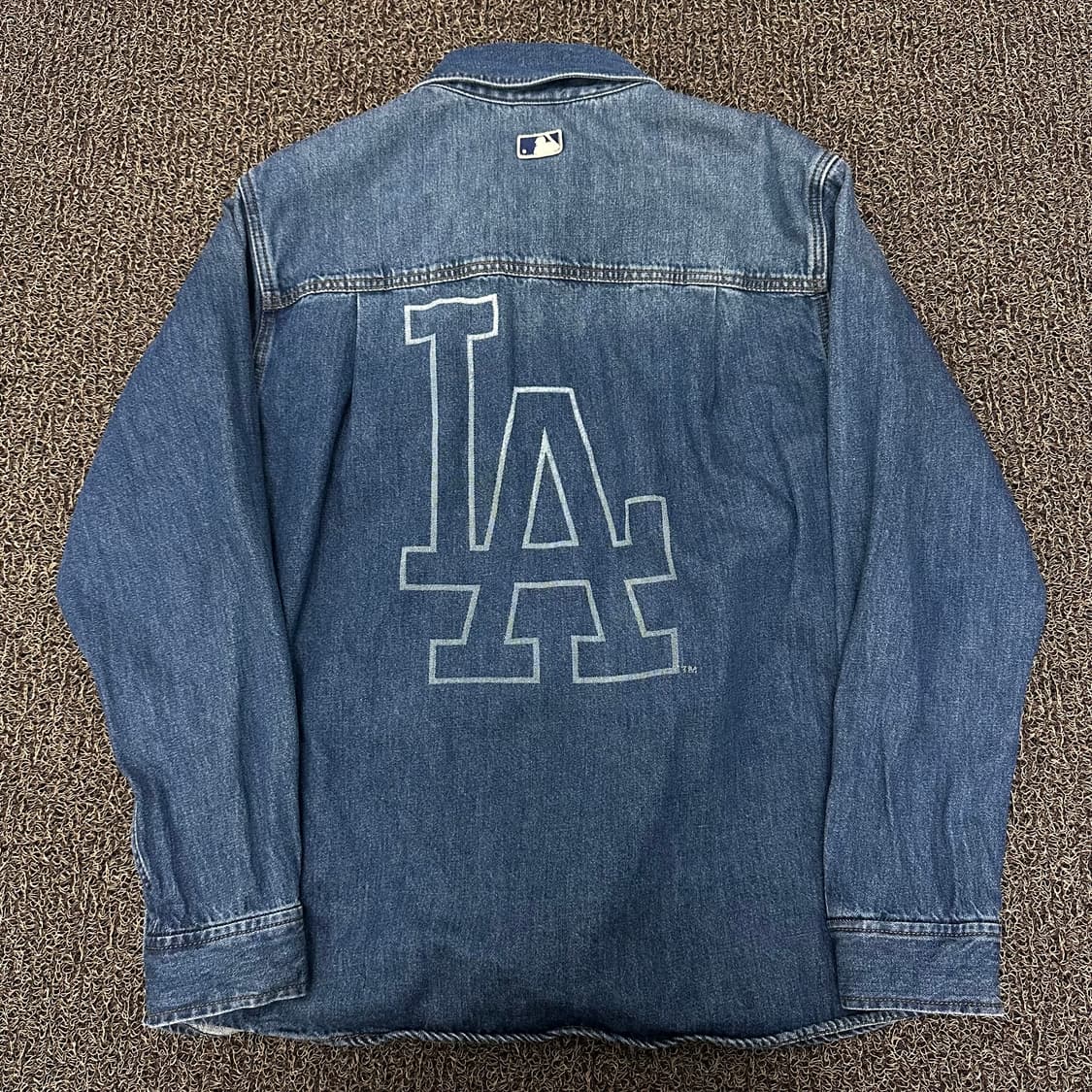 MLB 엠엘비 데님 청셔츠 자켓 95(M) 상품이미지5