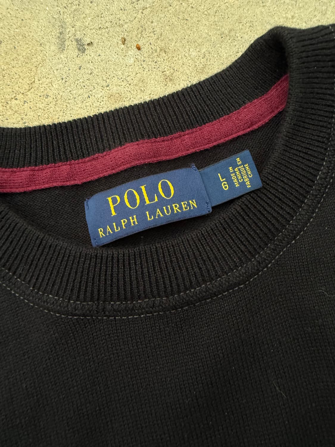 Polo by Ralph Lauren 폴로 랄프로렌 스펠아웃 코튼 니트 상품이미지3