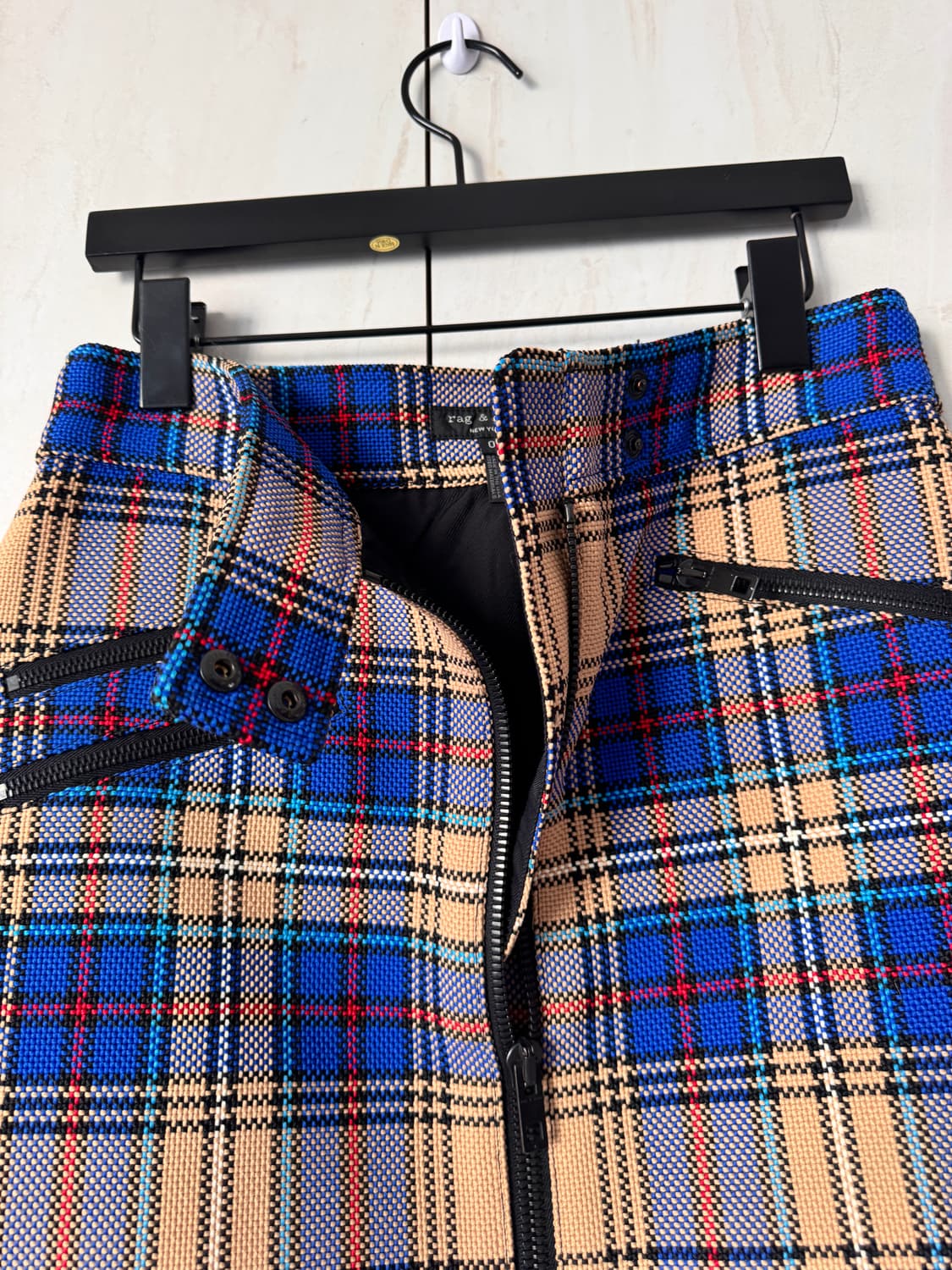 새상품 rag&bone 체크 스커트 사이즈 0(44,55사이즈 가능) 상품이미지2