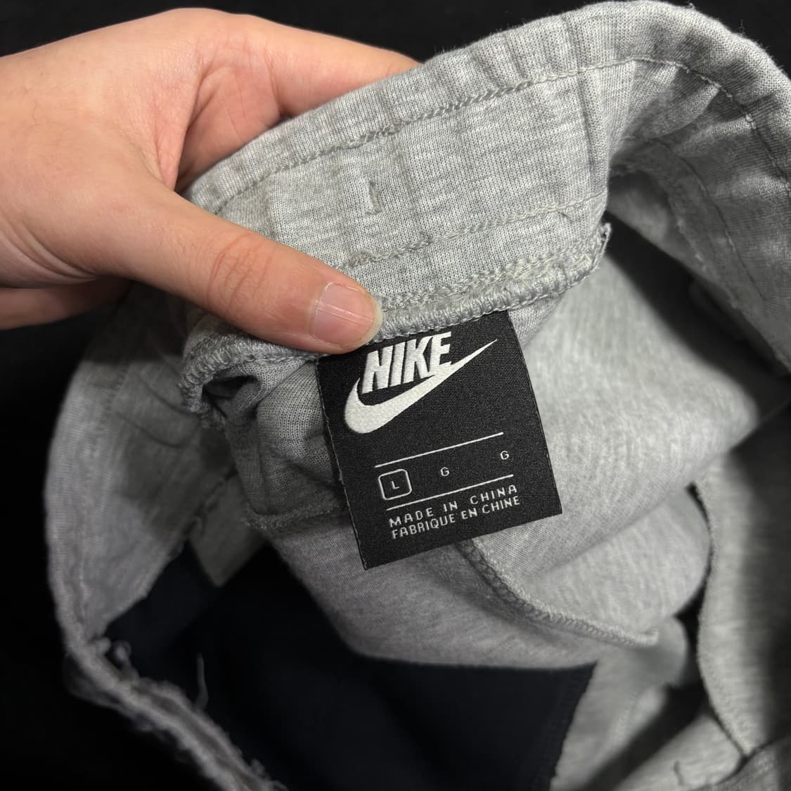 L 나이키 그레이 테크팩 조거팬츠 상품이미지4