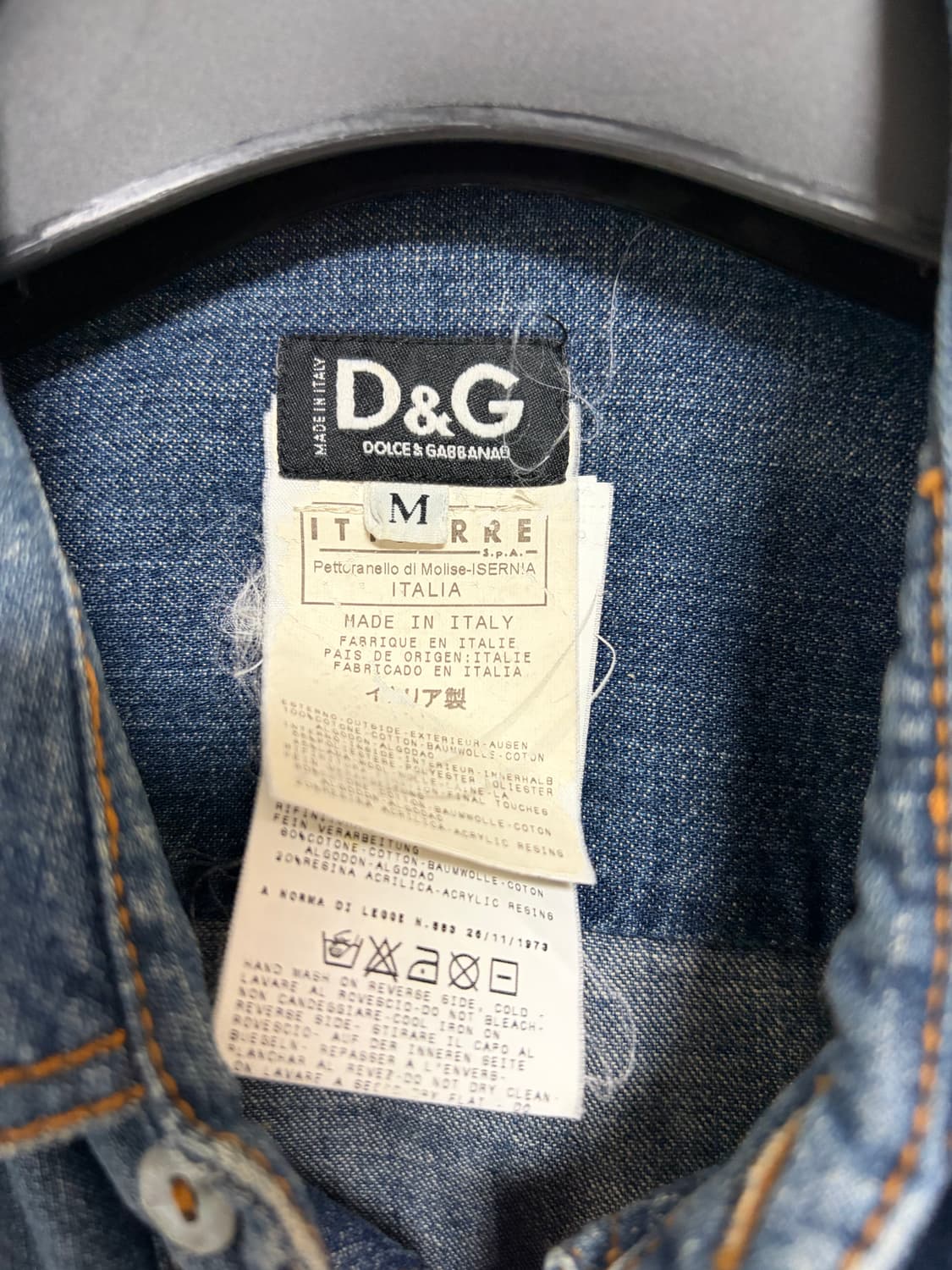 돌체앤가바나/04FW 밀리터리셔츠/M 상품이미지4