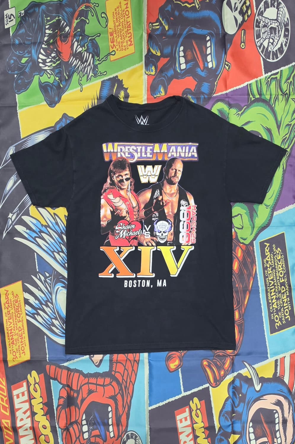 WWE 1998 레슬매니아 XIV 반팔 M 상품이미지1