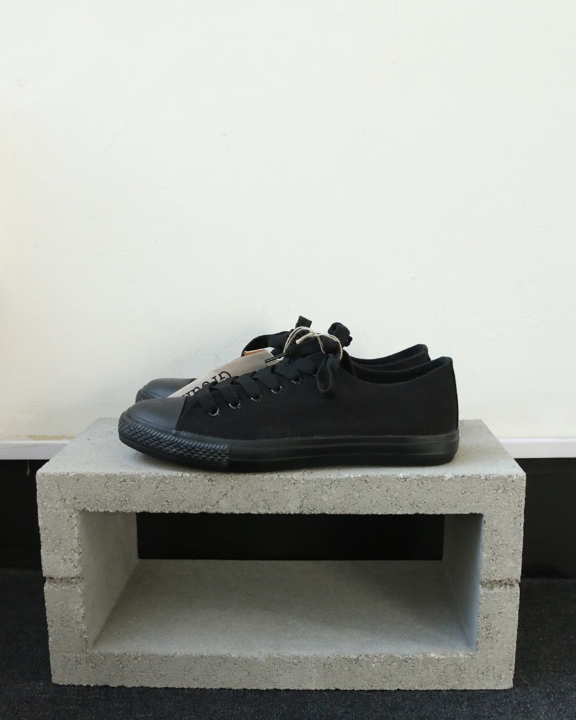 요지야마모토 Ground Y 블랙 스니커즈 상품이미지6