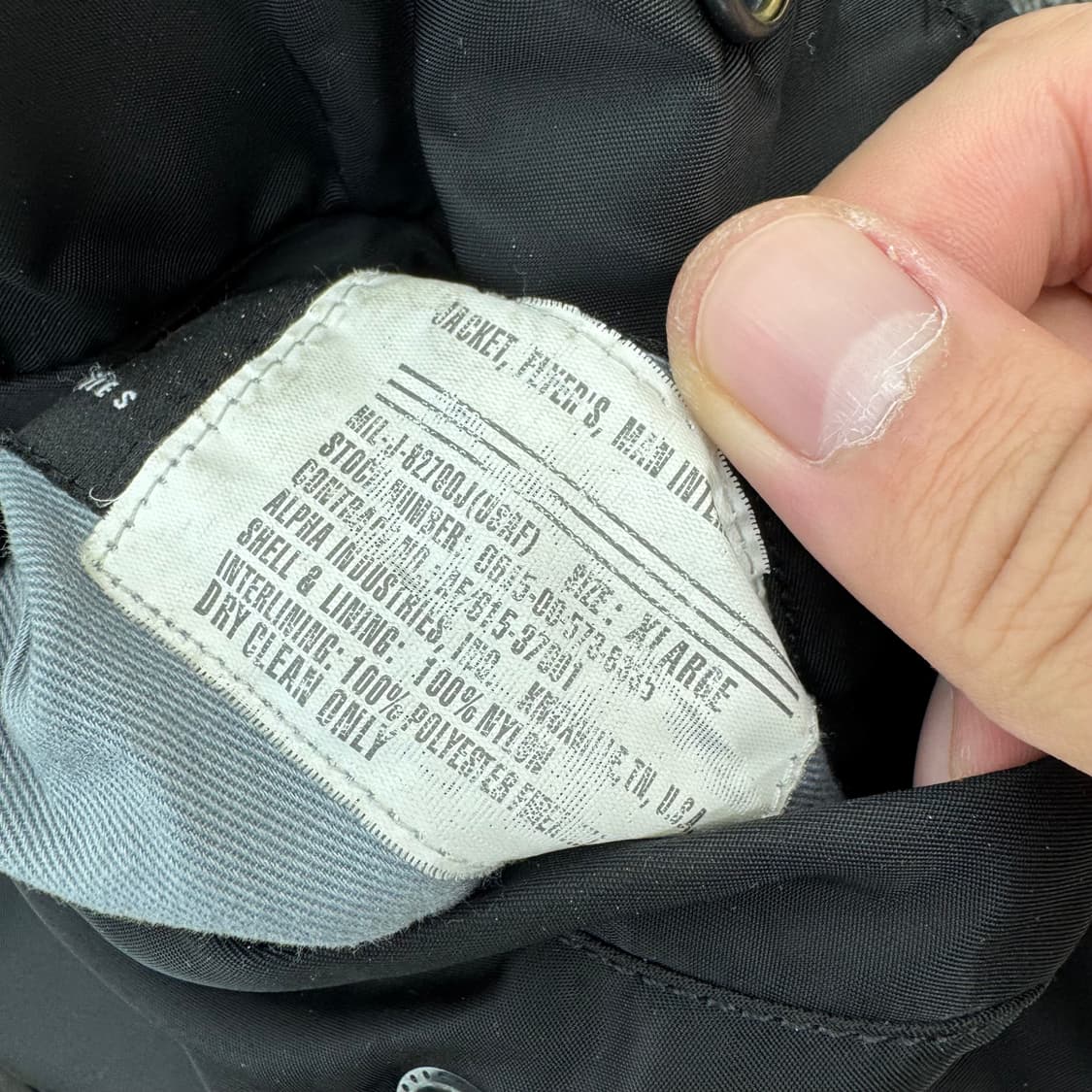 알파인더스트리 항공점퍼  상품이미지6