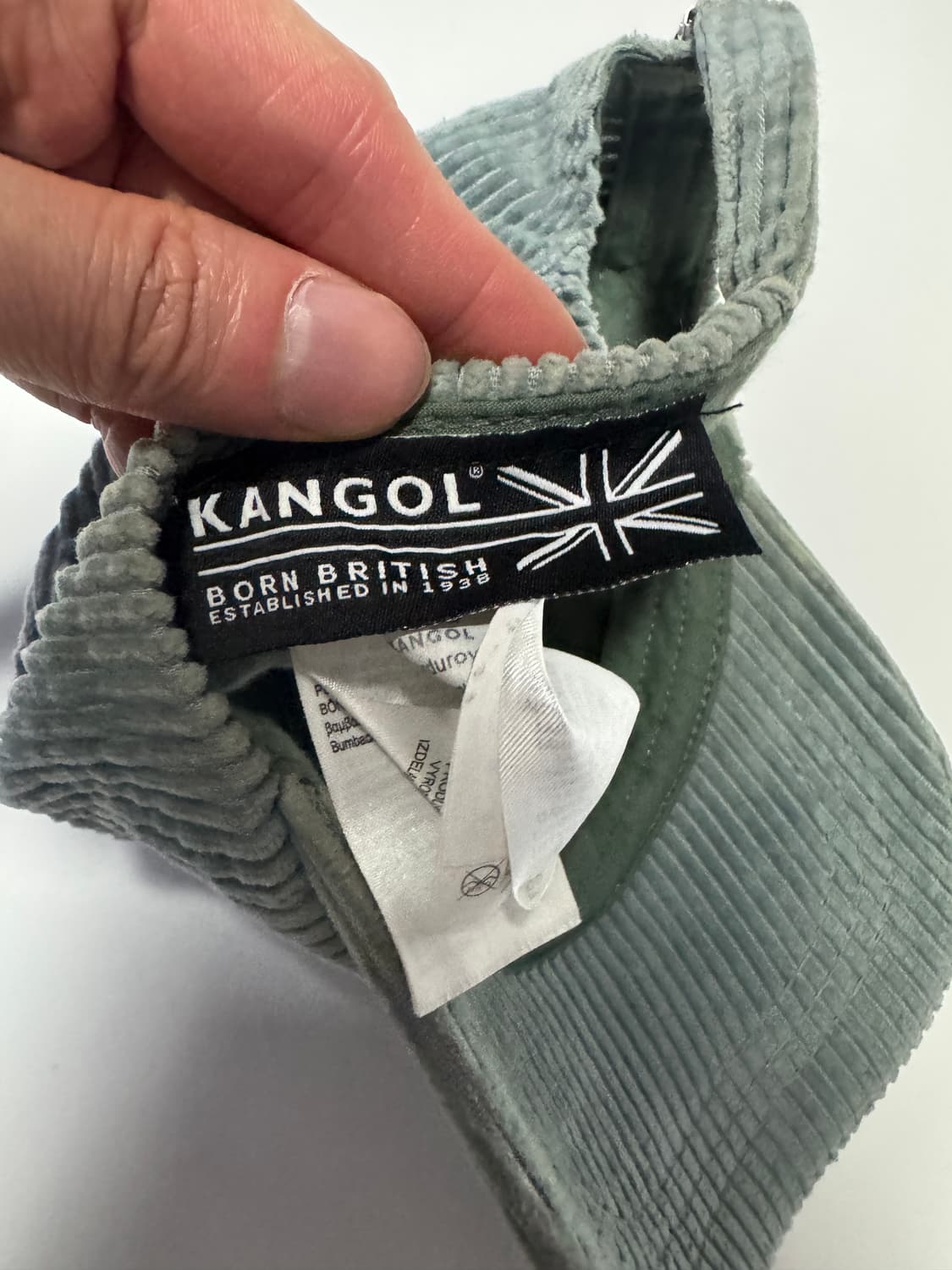 여성 캉골 Kangol 22년도 코듀로이 민트 볼캡 54 상품이미지6