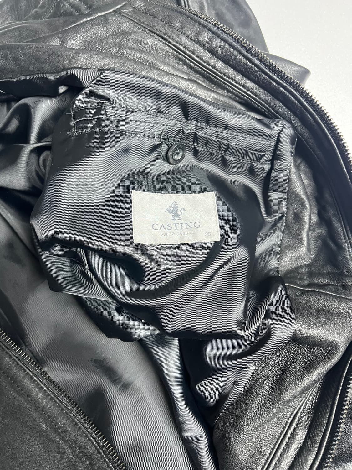 CASTING 양가죽 라이더 자켓 95 상품이미지4