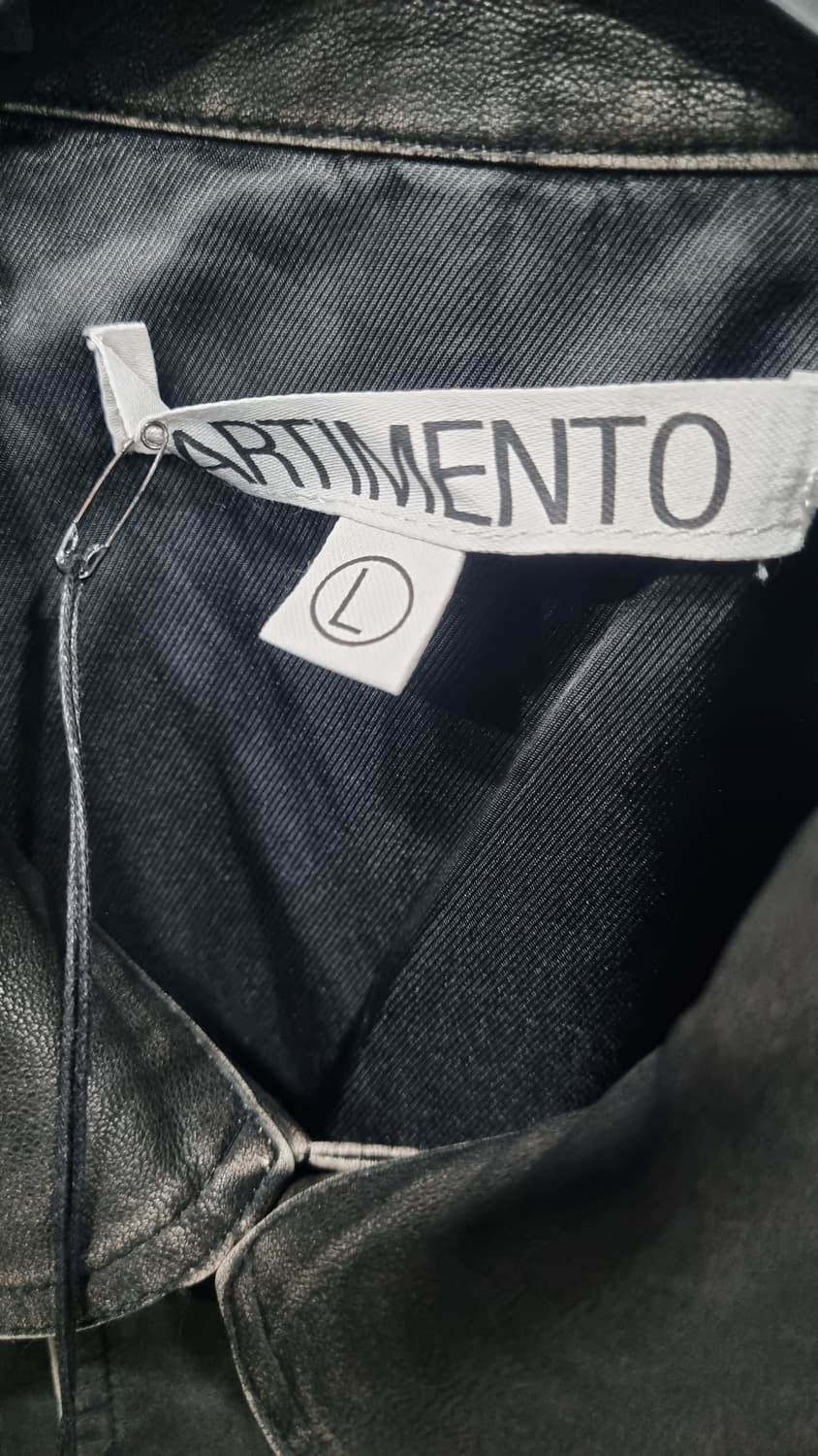 파르티멘토)) 레더 오버사이즈 자켓 105~110(가슴단면65) 새제품 상품이미지2