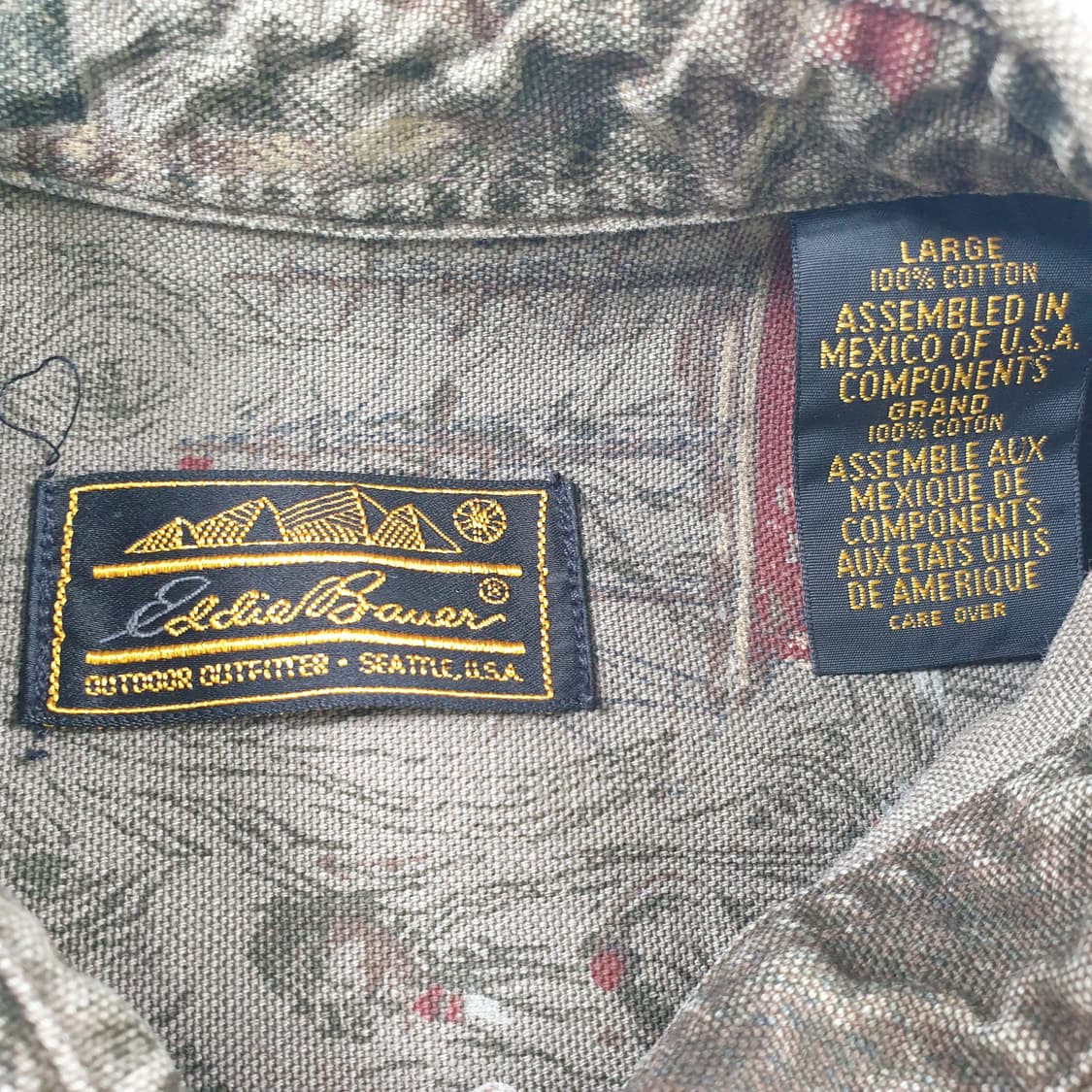 Eddie Bauer 패턴 셔츠 상품이미지3