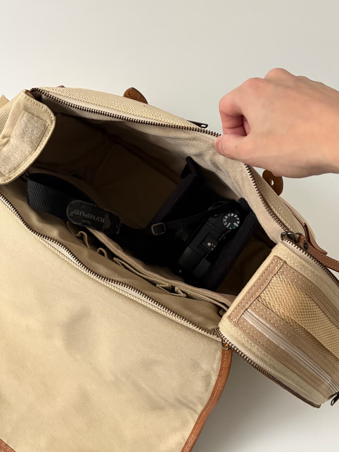 x NIKON - Canvas Camera Shoulder Bag 상품이미지9