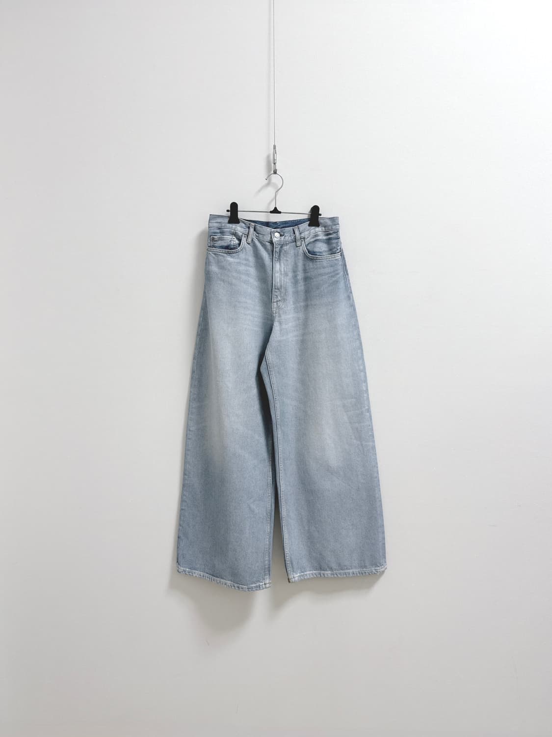 코스 풀 와이드 레그 진스 데님 팬츠 상품이미지3