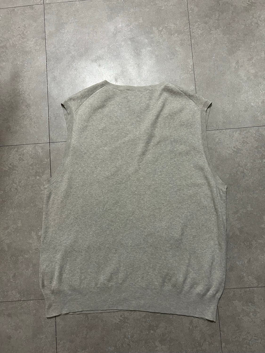 00s 랄프로렌  폴로 빈티지 피마코튼 니트 베스트 조끼 100size  상품이미지8